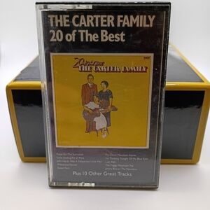 The Carter Family '20 of The Best' Cassette Tape VTG Rare German Import 1927-34